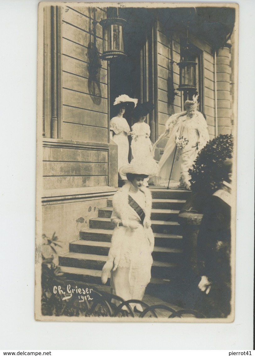 LUXEMBOURG - LUXEMBOURG VILLE - Famille Grand-Ducale - photo Ch. GRIESER en 1912