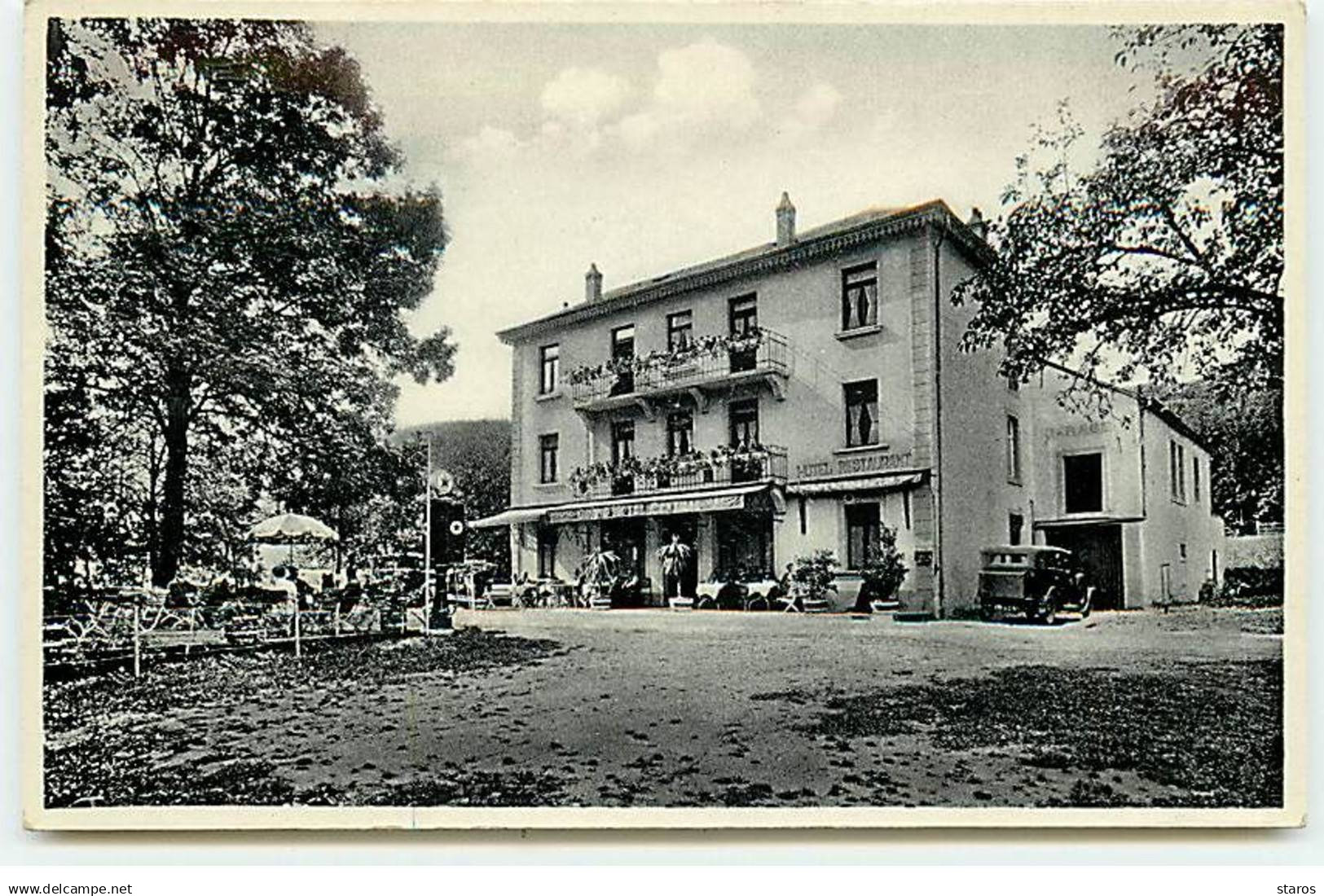 Luxembourg - MUELLERTHAL - Grand Hôtel Central - Pompe à essence