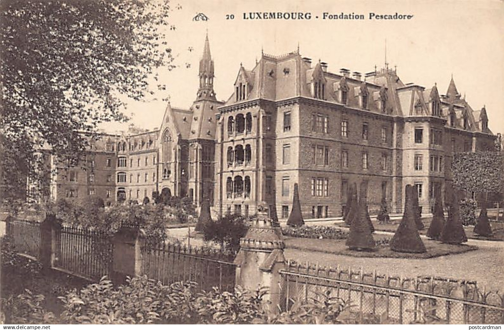 LUXEMBOURG-VILLE - Fondation Pescatore - Ed. C.A.P. 20