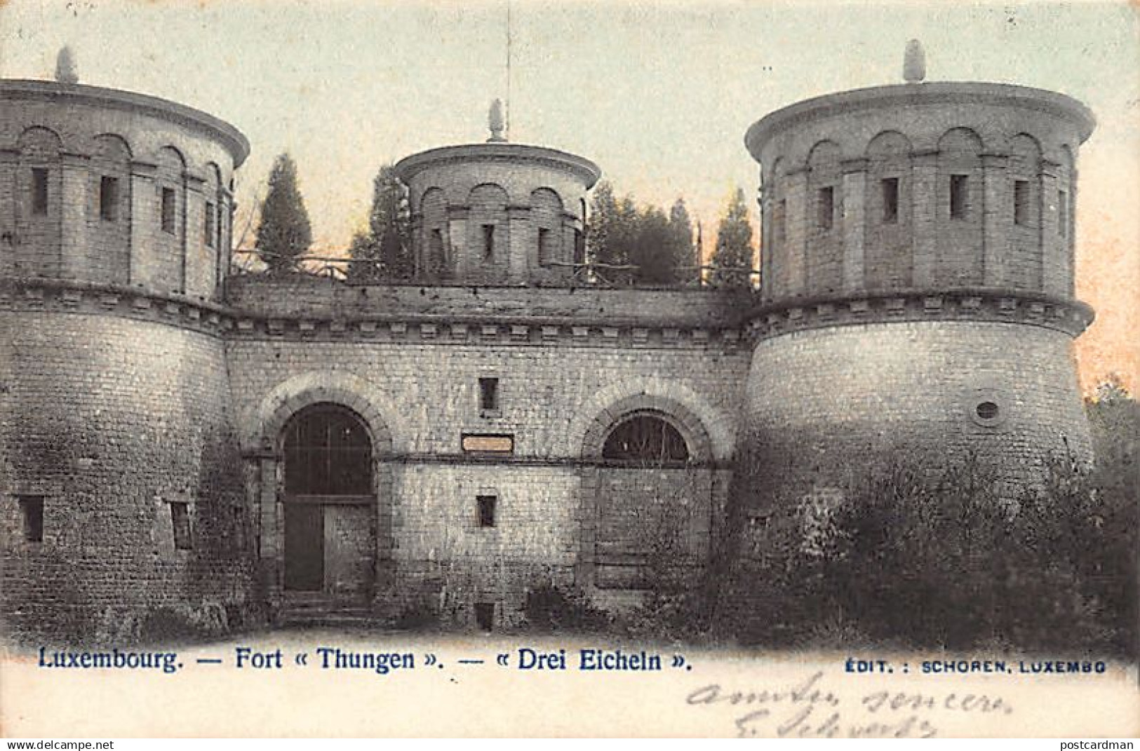 LUXEMBOURG-VILLE - Fort Thungen - Ed. P. C. Schoren