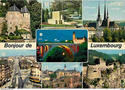 Luxembourg - Luxembourg - Multivues - CPM - Voir Scans Recto-Verso