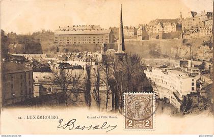 LUXEMBOURG VILLE - Grund et Ville Haute - Ed. P. C. Schoren 34