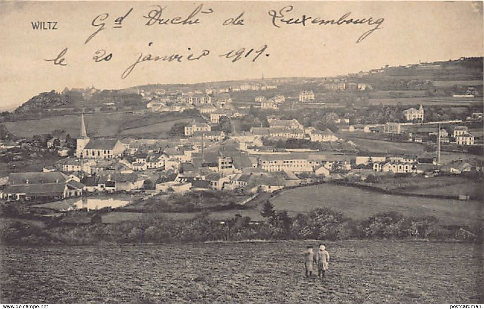 Luxembourg - WILTZ - Vue générale - Ed. J. Kaemmener