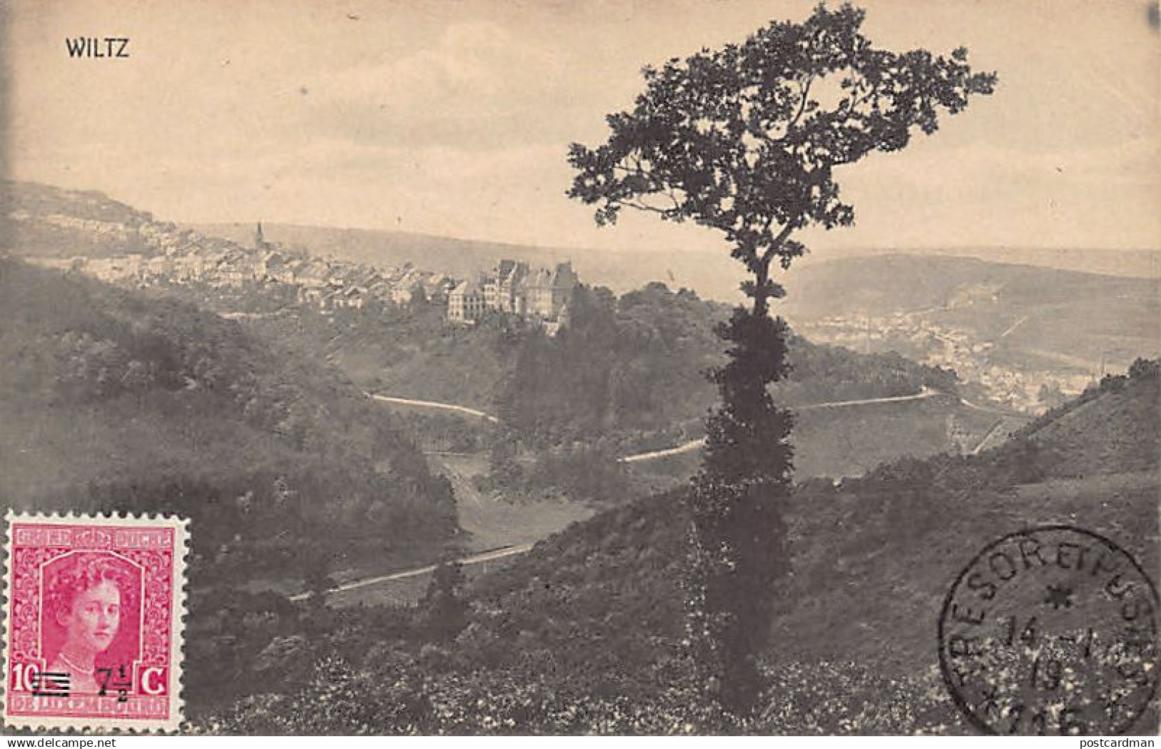 Luxembourg - WILTZ - Vue générale - Ed. J. Kaemmerer