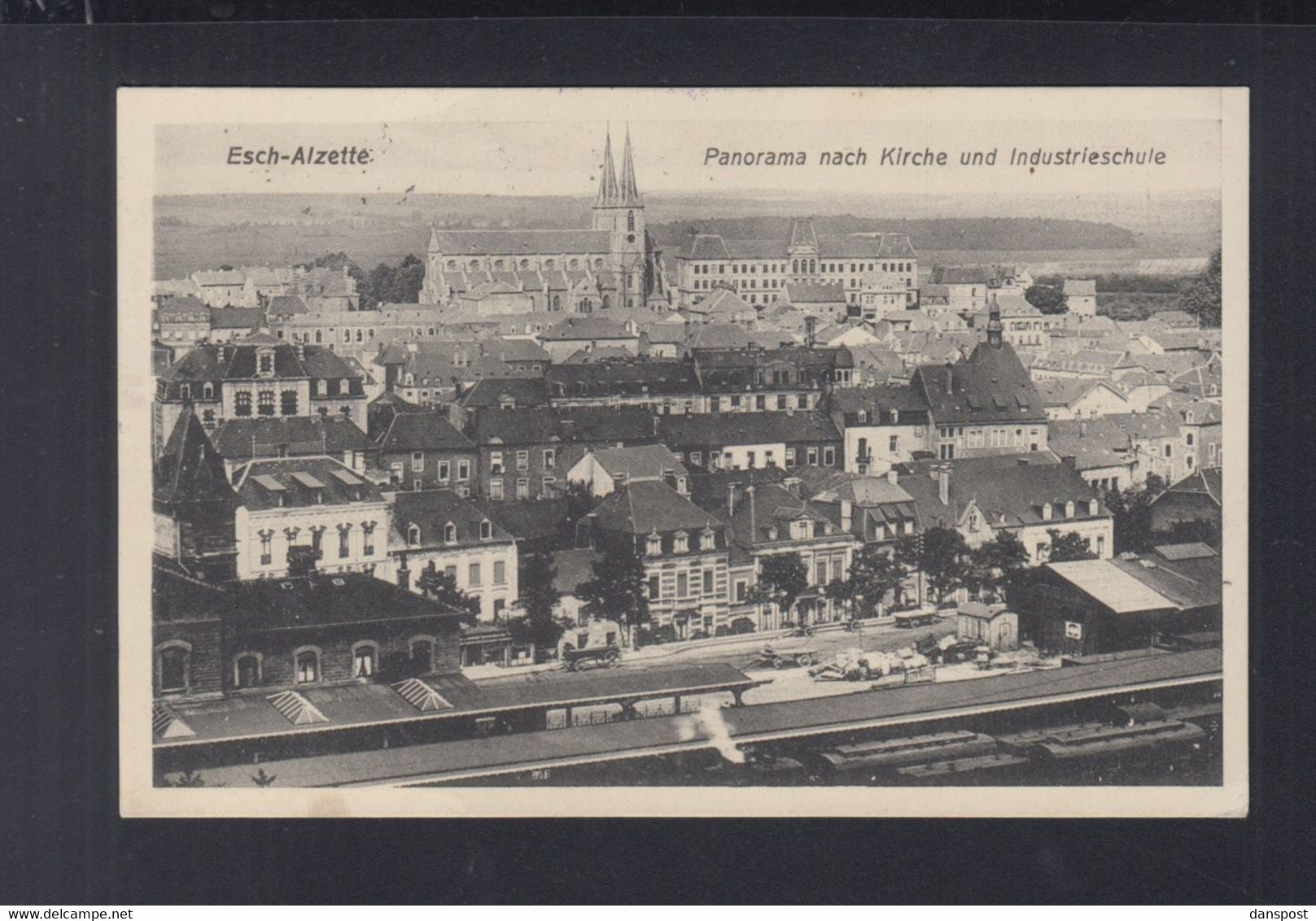 Luxemburg AK Esch-Alzette 1916