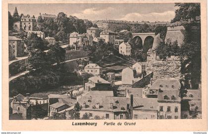 CPA Carte Postale  Luxembourg Luxembourg  Partie du Grund  VM58172