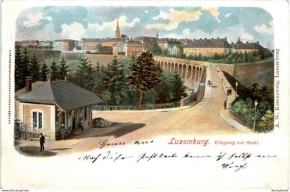 Luxemburg - Eingang zur Stadt