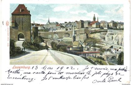 CPA Carte postale  Luxembourg   Luxembourg 1902  VM89348