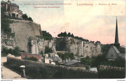 CPA Carte Postale  Luxembourg Luxembourg  Rocher du Bock  1906 VM58170