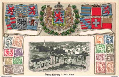 74010479 Bettembourg Luxembourg Panorama Wappen Krone