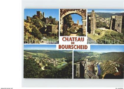 72256919 Bourscheid Luxembourg Chateau Teilansichten Panorama