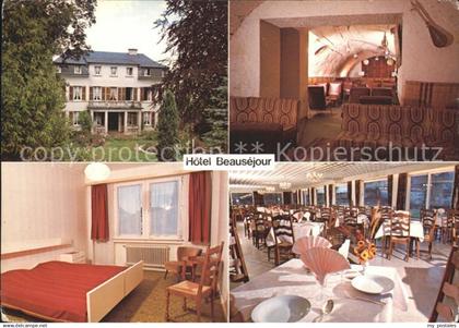 72271900 Wiltz Luxembourg Hotel Restaurant Beausejour