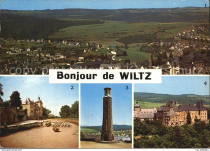 72556565 Wiltz Luxembourg Panorama Denkmal Schloss