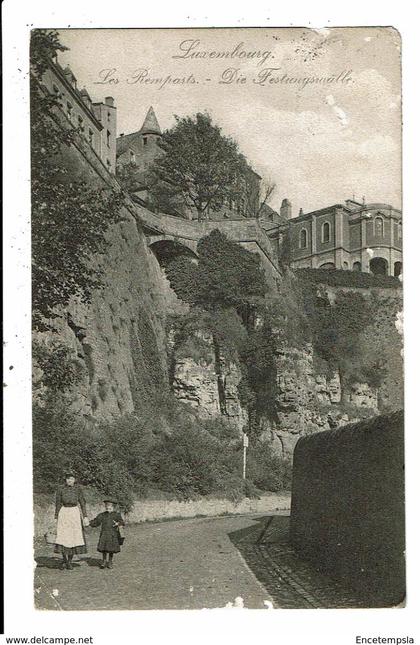 CPA-Carte Postale-Luxembourg- Luxembourg-Le Rempart -1911-VM10079