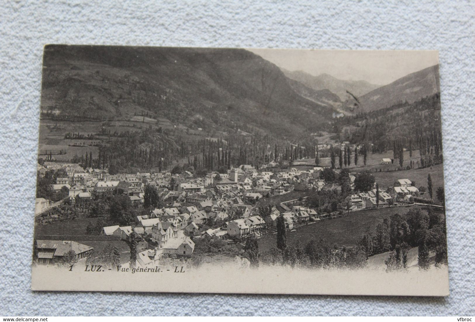 Luz, vue générale, Hautes Pyrénées 65