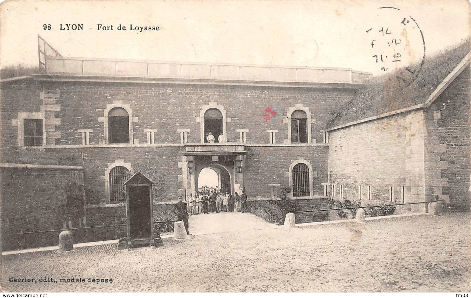 Lyon 9 fort de Loyasse 98 Carrier