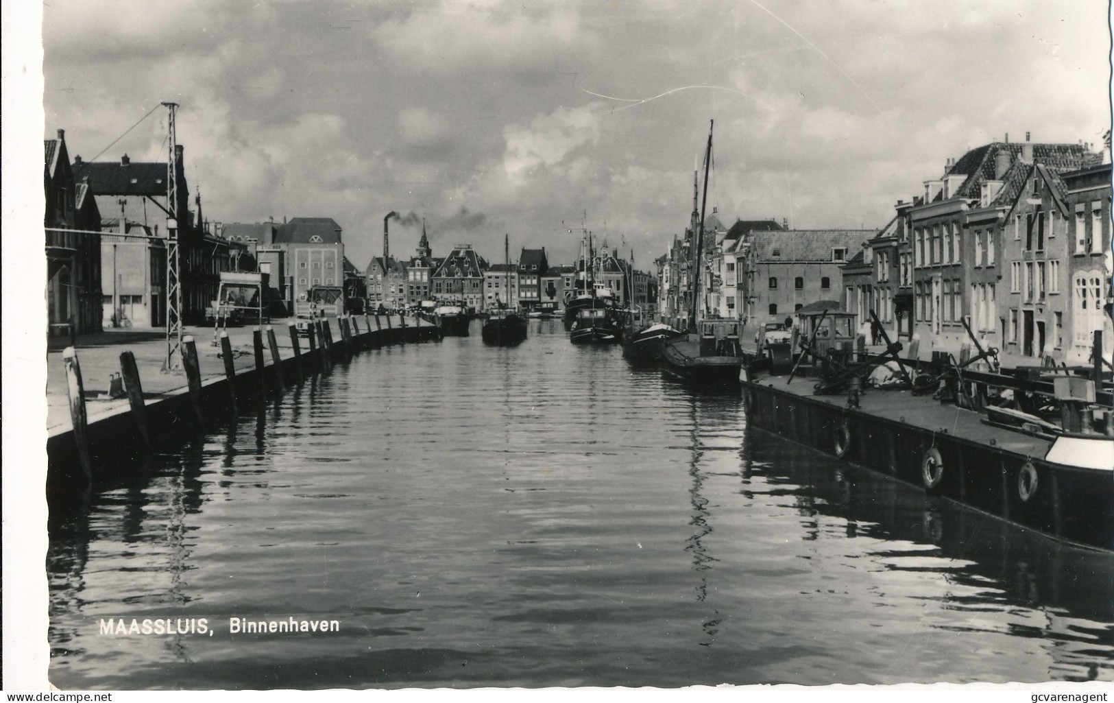 MAASSLUIS  BINNENHAVEN       -      FOTOKAART         ZIE SCANS