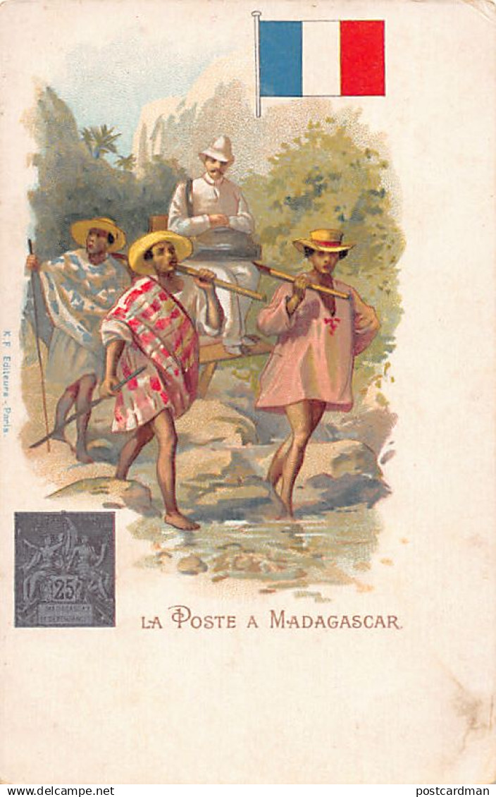 Madagascar - La poste à Madagascar - Ed. Künzli Frères