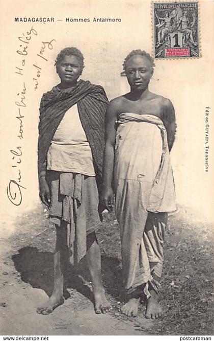 Madagascar - Hommes antaimoro - Ed. Guyard