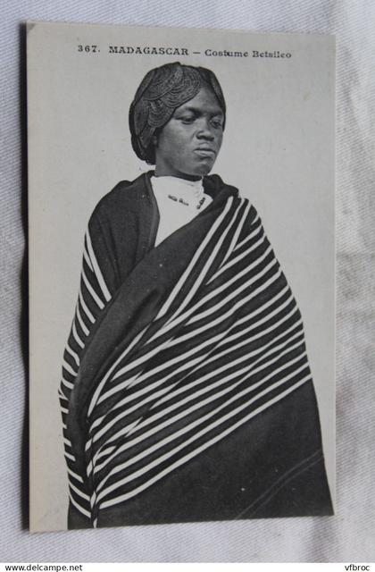 Madagascar, costume Betsileo, Afrique