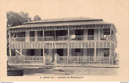 Madagascar - NOSSI-BÉ - Banque de Madagascar - Ed. A.-F. Laclau 6