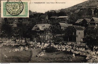 Madagaskar, Tananarive, Une Fete a Mahamasina, 1910