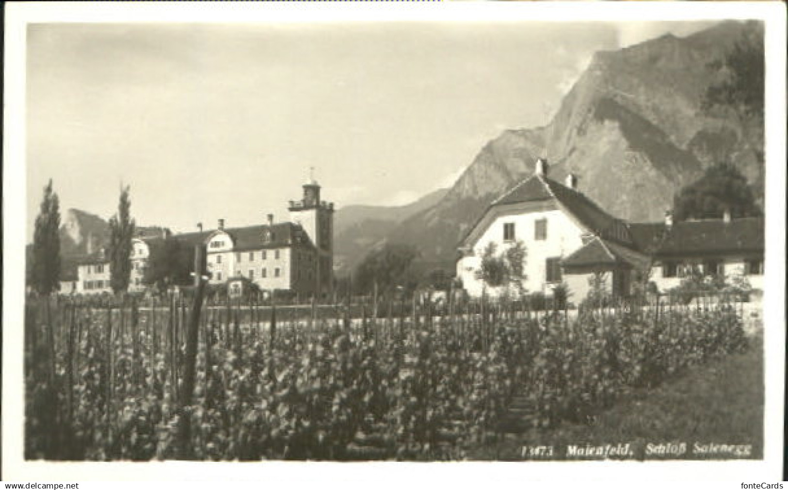 Maienfeld Maienfeld Schloss Salenegg x 1940