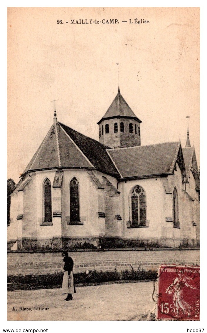 Mailly le Camp - L'Eglise