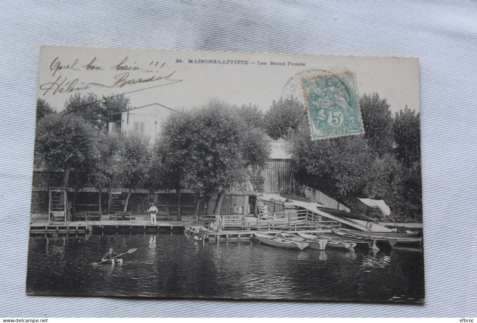 Maisons Laffitte, les bains froids, Yvelines 78