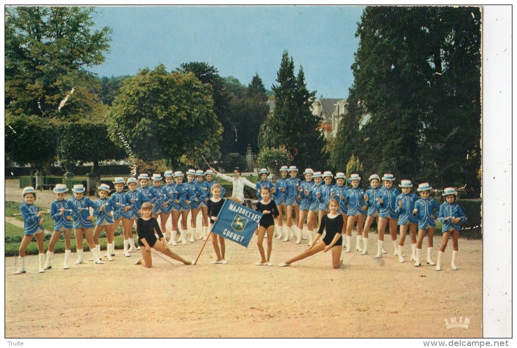 MAJORETTES DE GUERET + PALMARES AU DOS