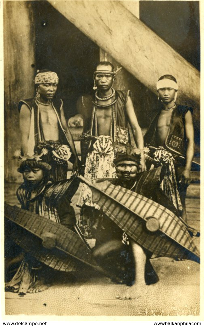 Malaysia Borneo Dayak People photocard