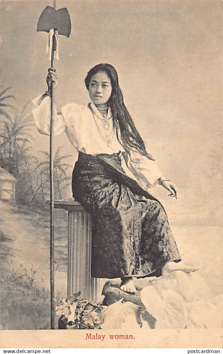 Malaysia - Malay woman - Publ. G. R. Lambert & Co.