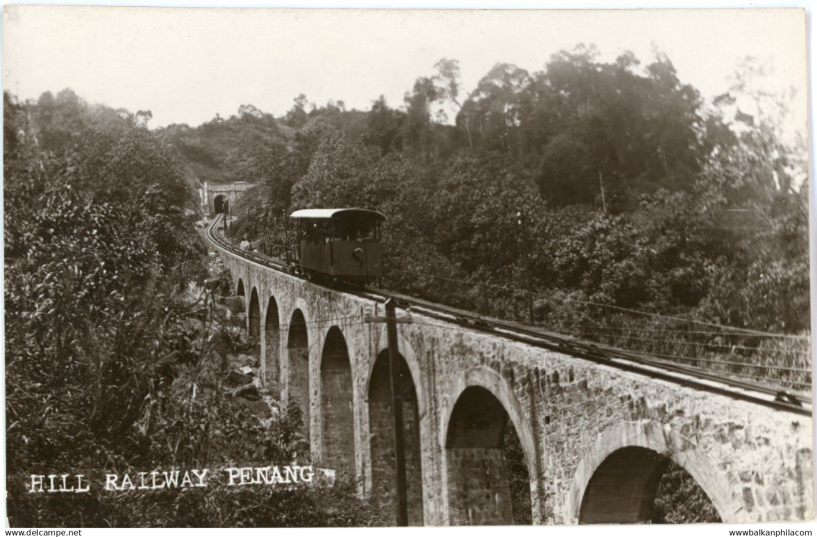 Malaysia Penang Hill Railway photocard