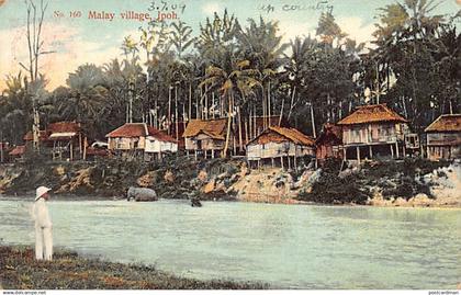 Malaysia - IPOH - Malay Village - Publ. A. Kaulfuss 160