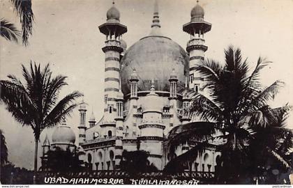 Malaysia - KUALA KANGSAR - Ubadaiah Mosque - REAL PHOTO - Publ. unknown