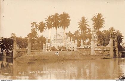 Malaysia - KUALA LUMPUR - Malay mosque - REAL PHOTO - Publ. unknown