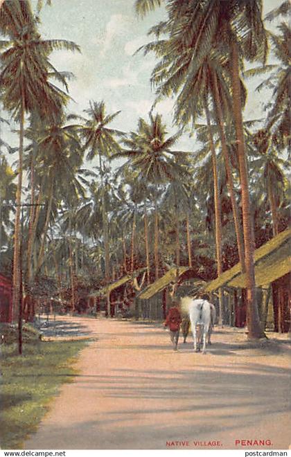 Malaysia - PENANG - Native village - Publ. unknown