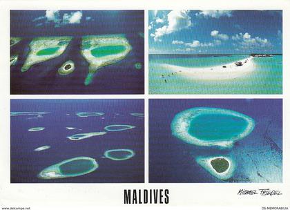 Maldives - Atolls , stamp