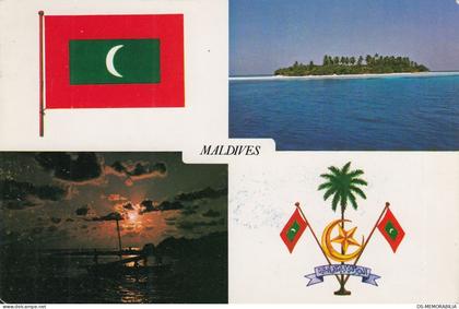 Maldives - National Flag & Emblem 1981