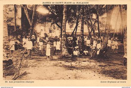 Malaysia - PENANG - Little orphans at work - Publ. Saint-Maur Ladies Orphanage in Malaysia 10