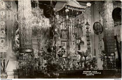 Interior View ayer Itam Temple Penang