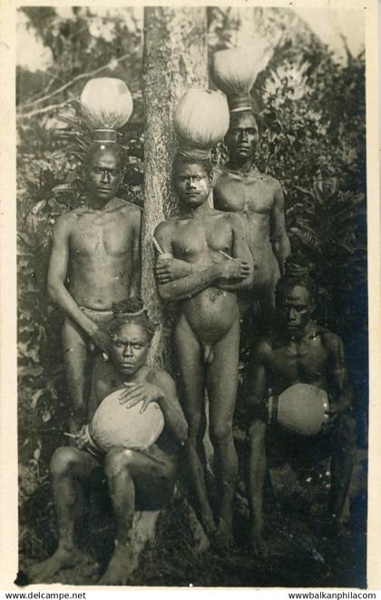 Malaysia Borneo Natives photocard 1922