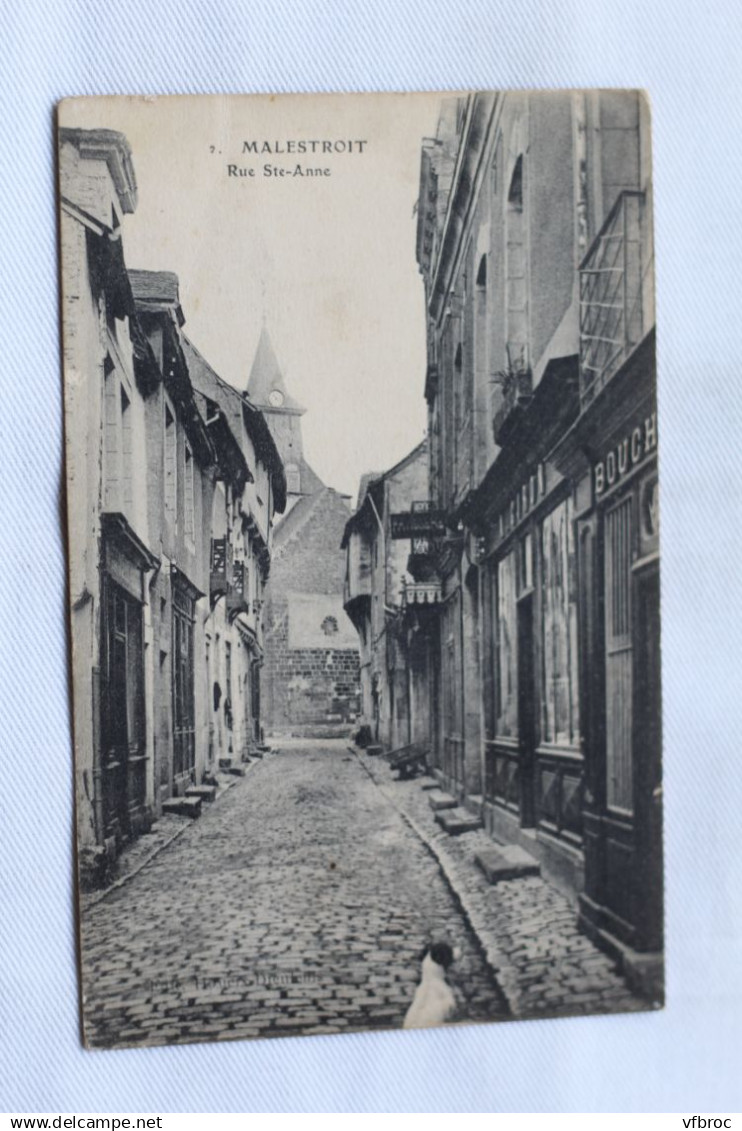 Malestroit, rue sainte Anne, Morbihan 56