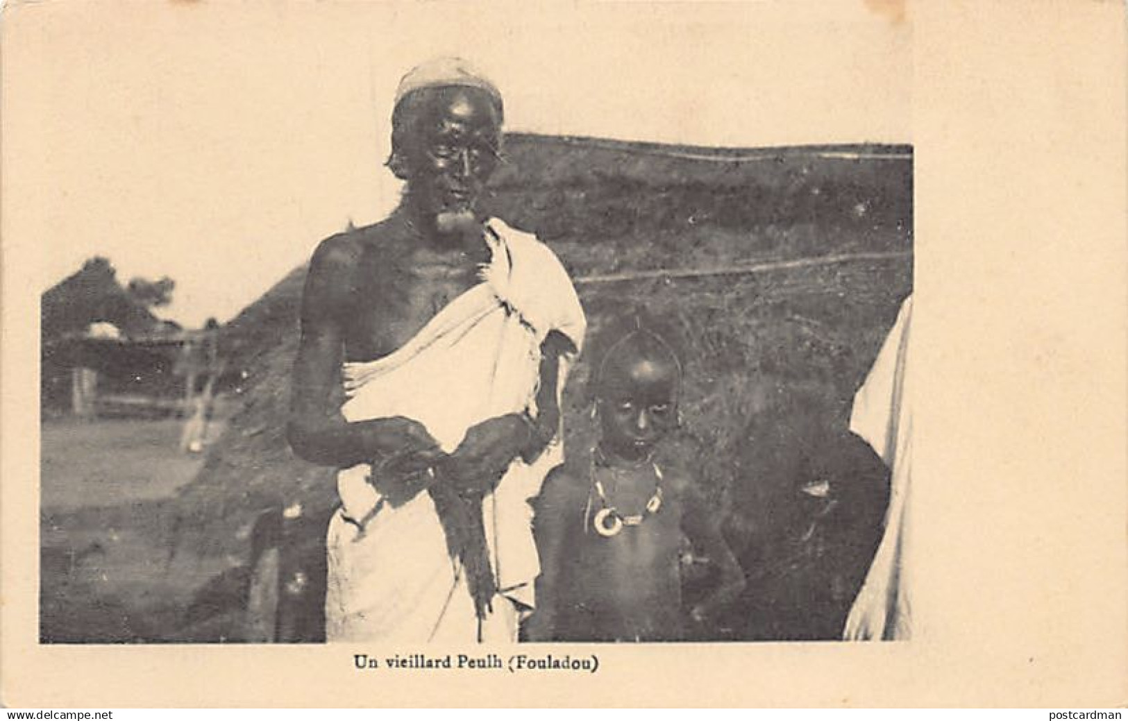 Mali - Un vieillard Peulh (Fouladou) - Ed. inconnu