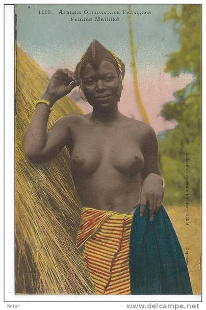 MALI - Afrique Occidentale Française - Femme Malinké