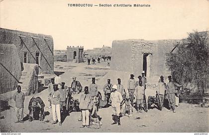 Mali - TOMBOUCTOU - Section d'artillerie méhariste - Ed. Inconnu