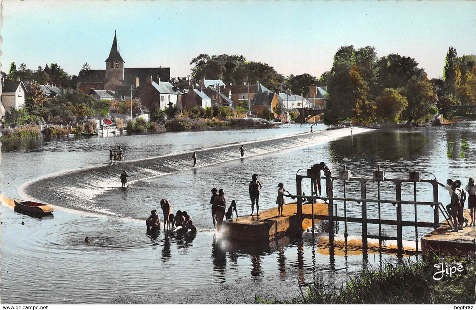 MALICORNE SUR SARTHE      LE BARRAGE