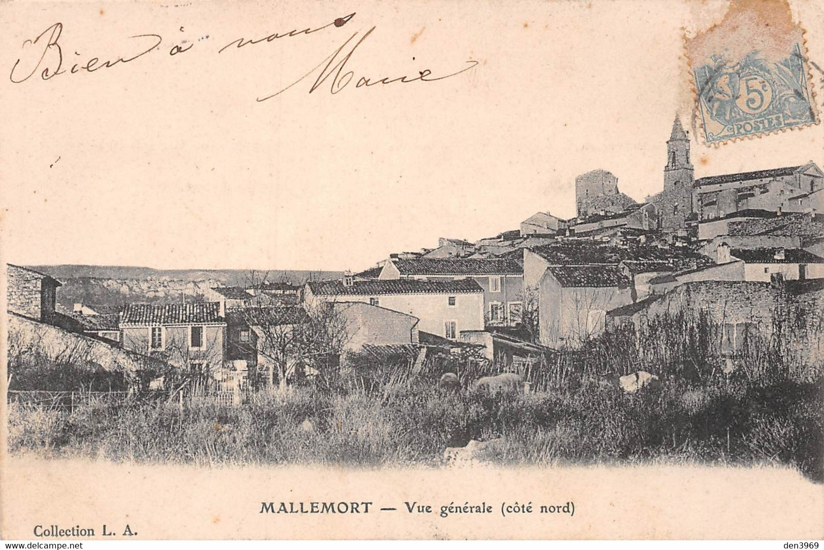 MALLEMORT - Vue générale (côté nord)