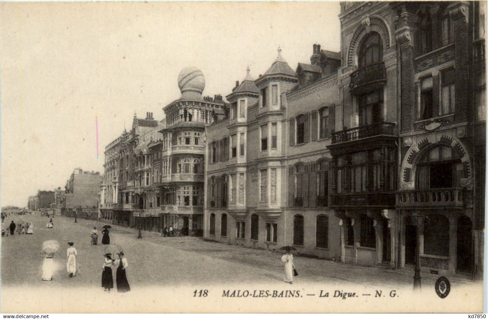 Malo les Bains - La Digue