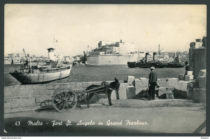 MALTA vintage postcard